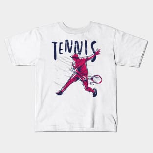 Tennis player Kids T-Shirt